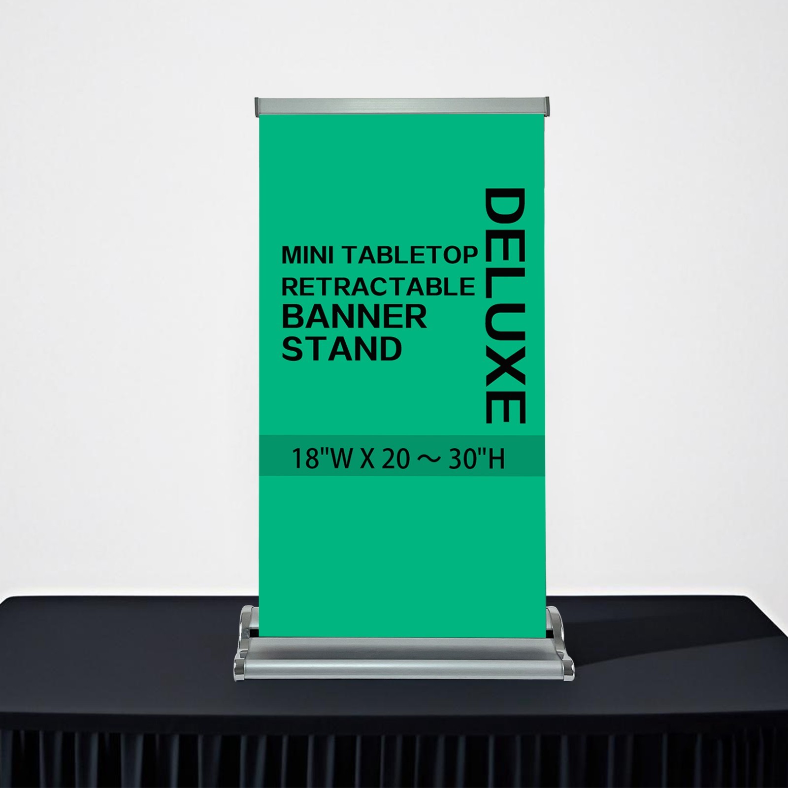 Deluxe Retractable Banner Stand 18&Prime;24&Prime;33.5&Prime;36&Prime;48&Prime;60&Prime;W (Stand ONLY) Widened Base