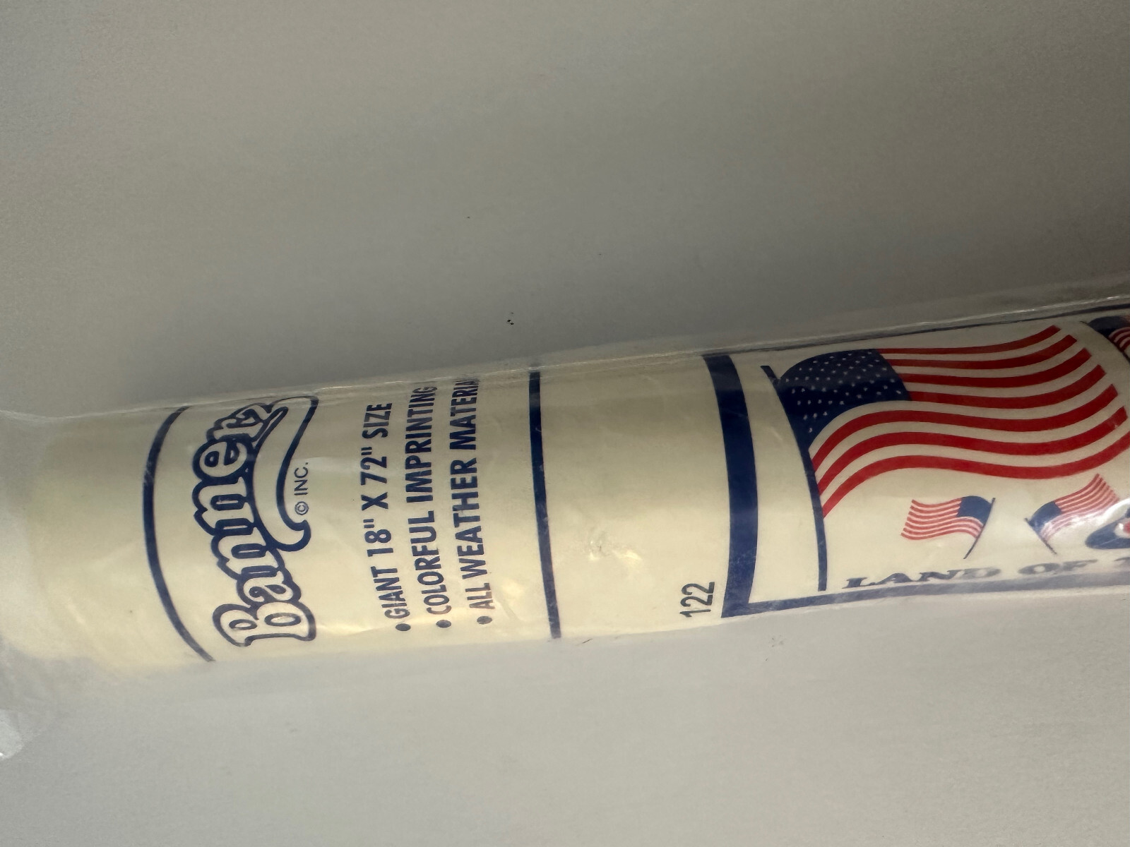 GOD BLESS AMERICA BANNER Signage Graphics 18 x 72&Prime; NEW