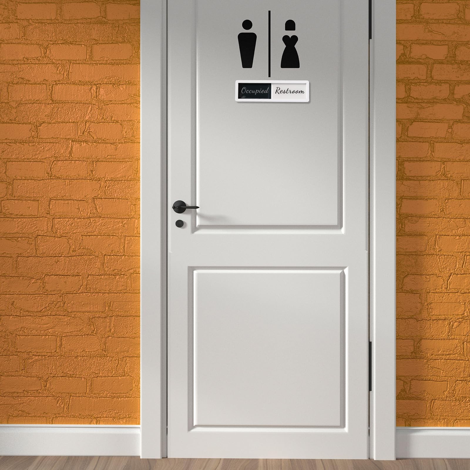 Vacant Occupied Bathroom Sign Slider Privacy Indicator Home Office Hotel 6.7×2