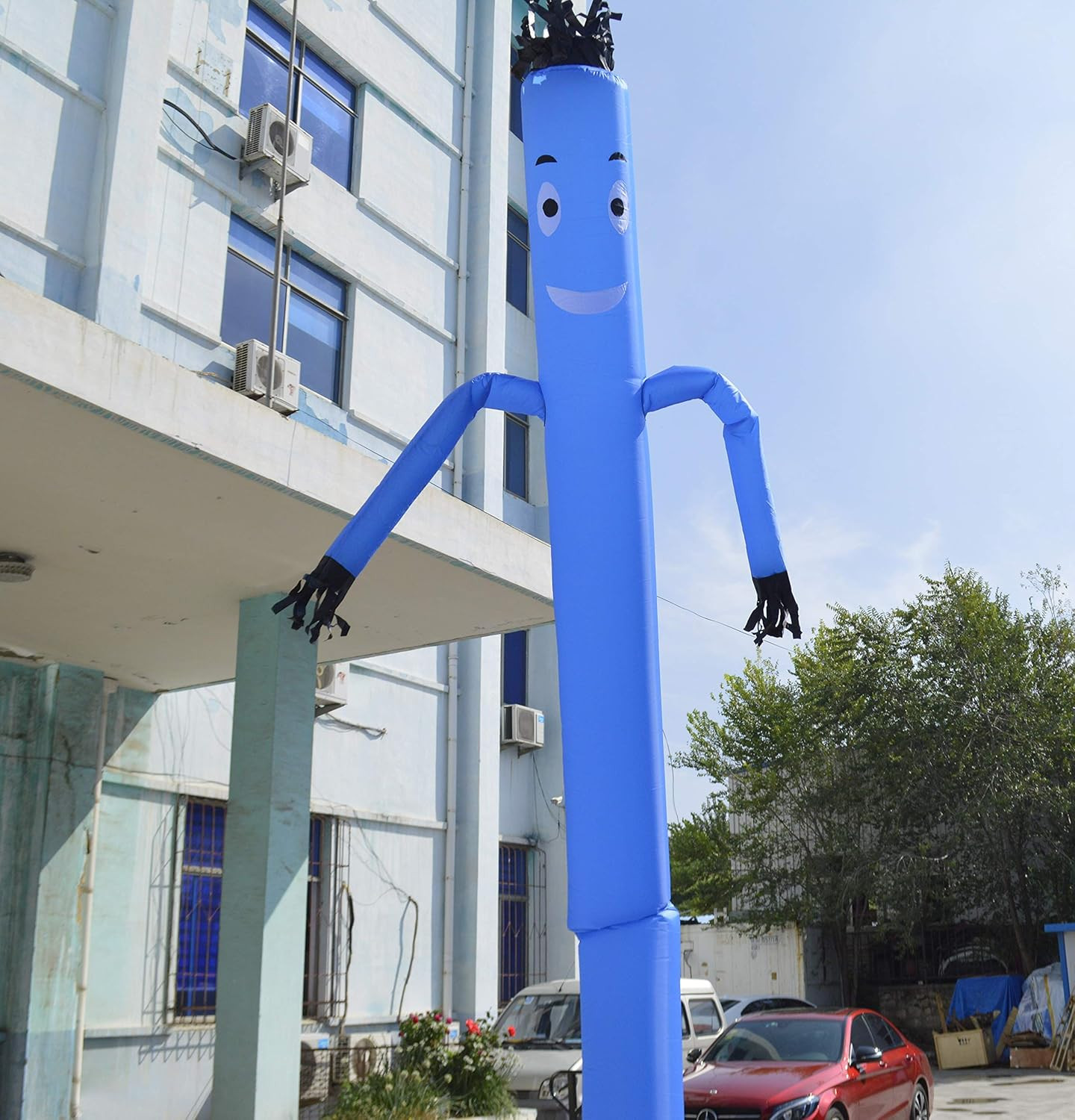 INTBUYING 20Ft Air Inflatable Tube Dancing Wind Dancer Dancing Sky Puppet Arm Fl
