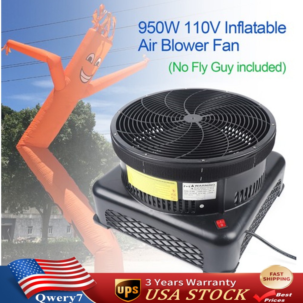 18Inch Air Blower for Inflatable Tube Man Tall Sky Dancers 950W Blower Fan