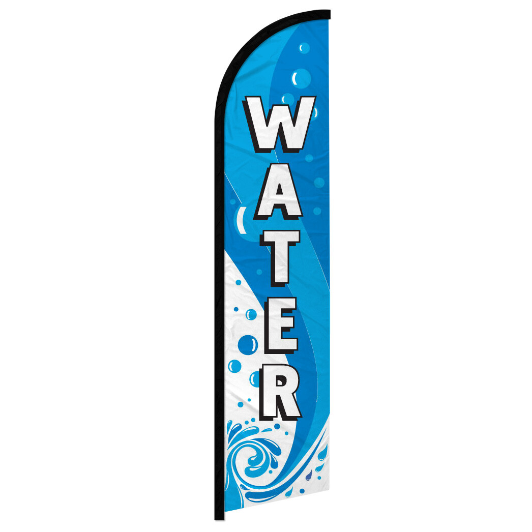 Water Windless Swooper Flag Concessions Drinks