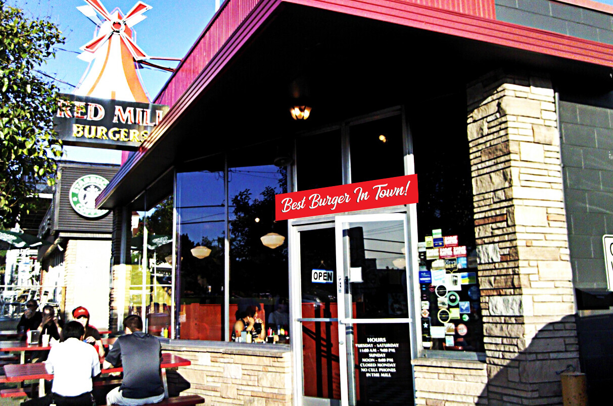 BEST BURGER IN TOWN Banner – Burger Food Truck Indoor/Outdoor Sign – VINYL
