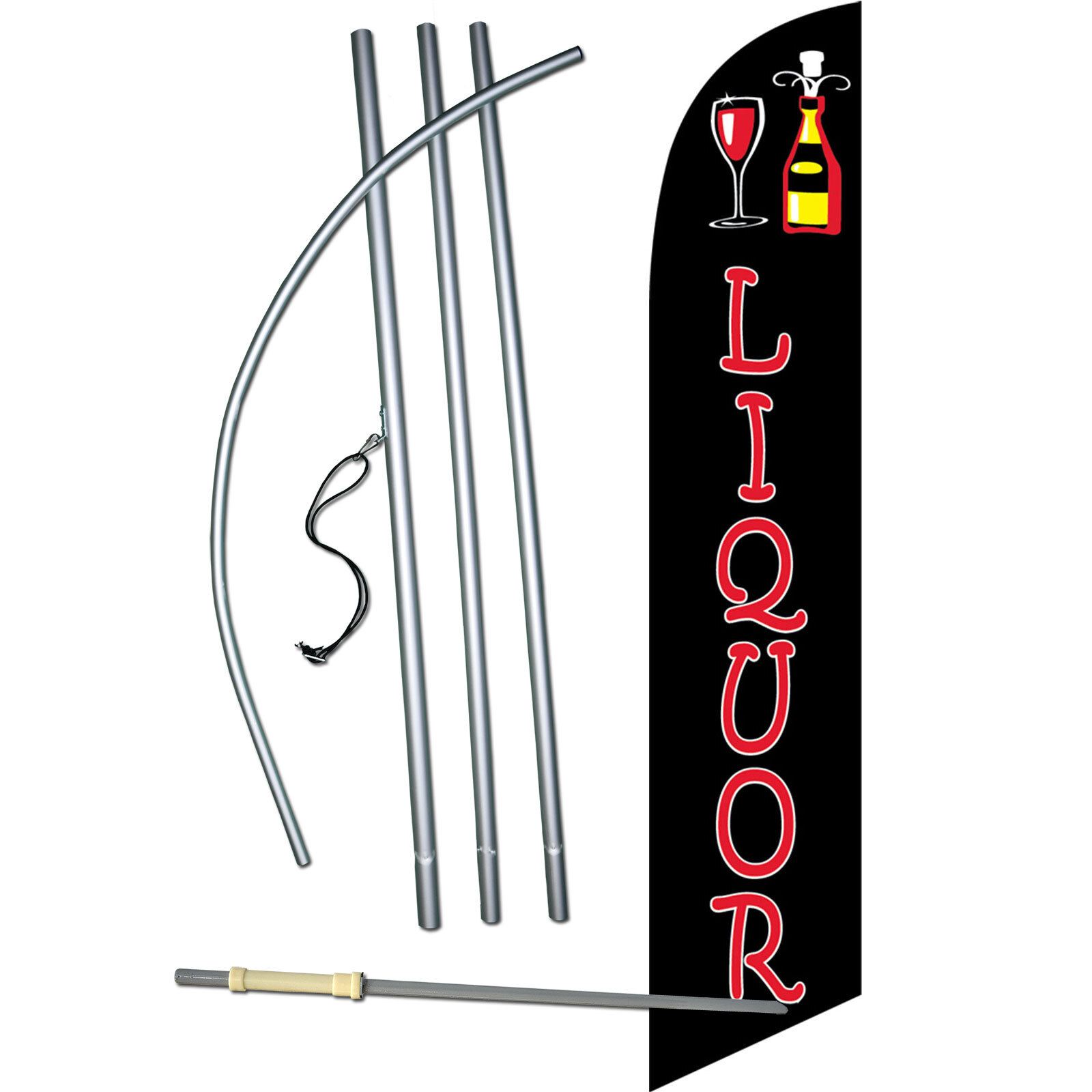 Liquor Swooper Flag Kit