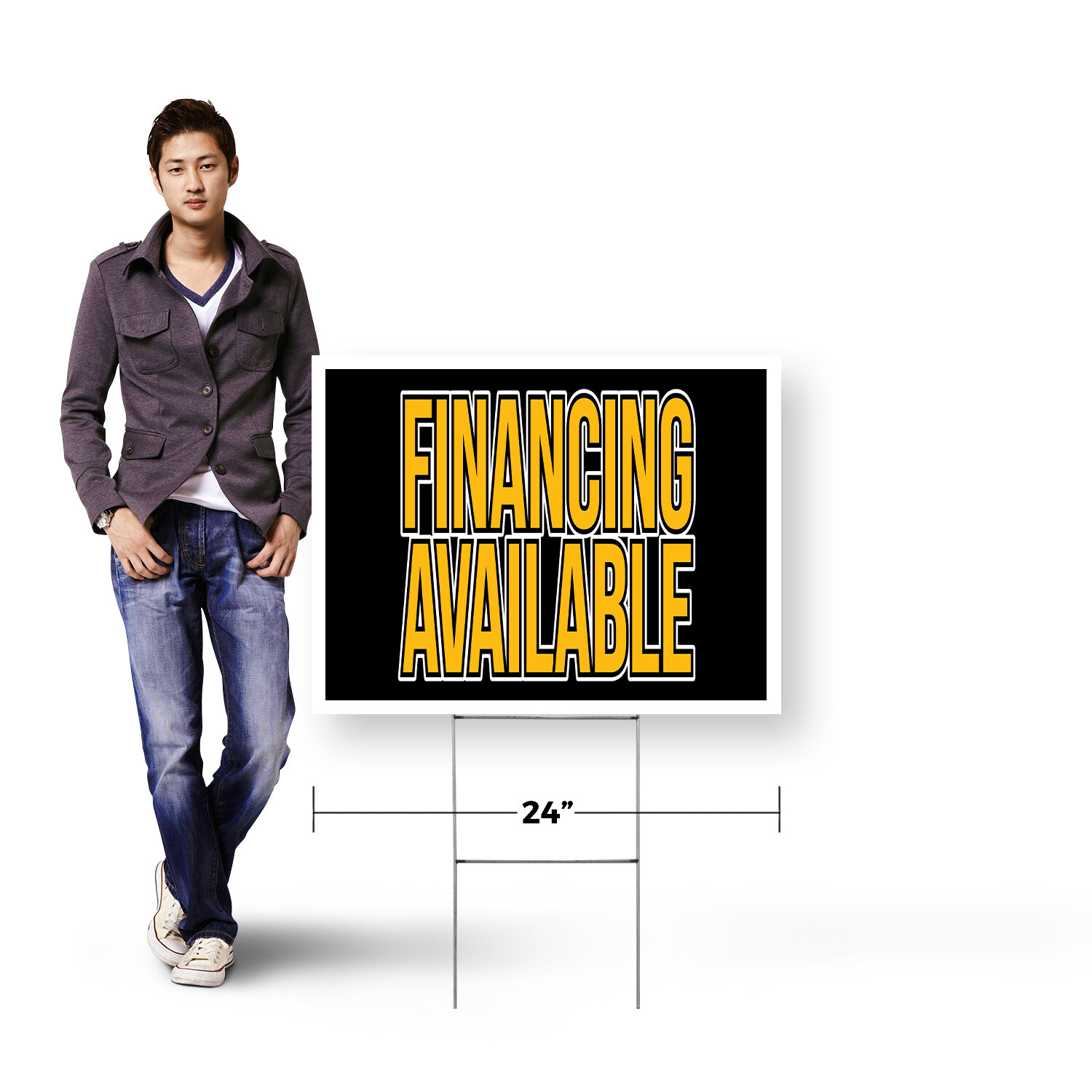 Financing Available Yard Sign Affordable Payment Options, Business Promotions