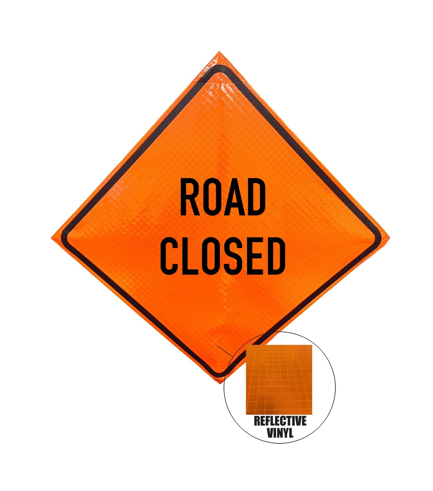 OrangeGear® 36” x 36” MUTCD TTC Compliant Orange Reflective Rol