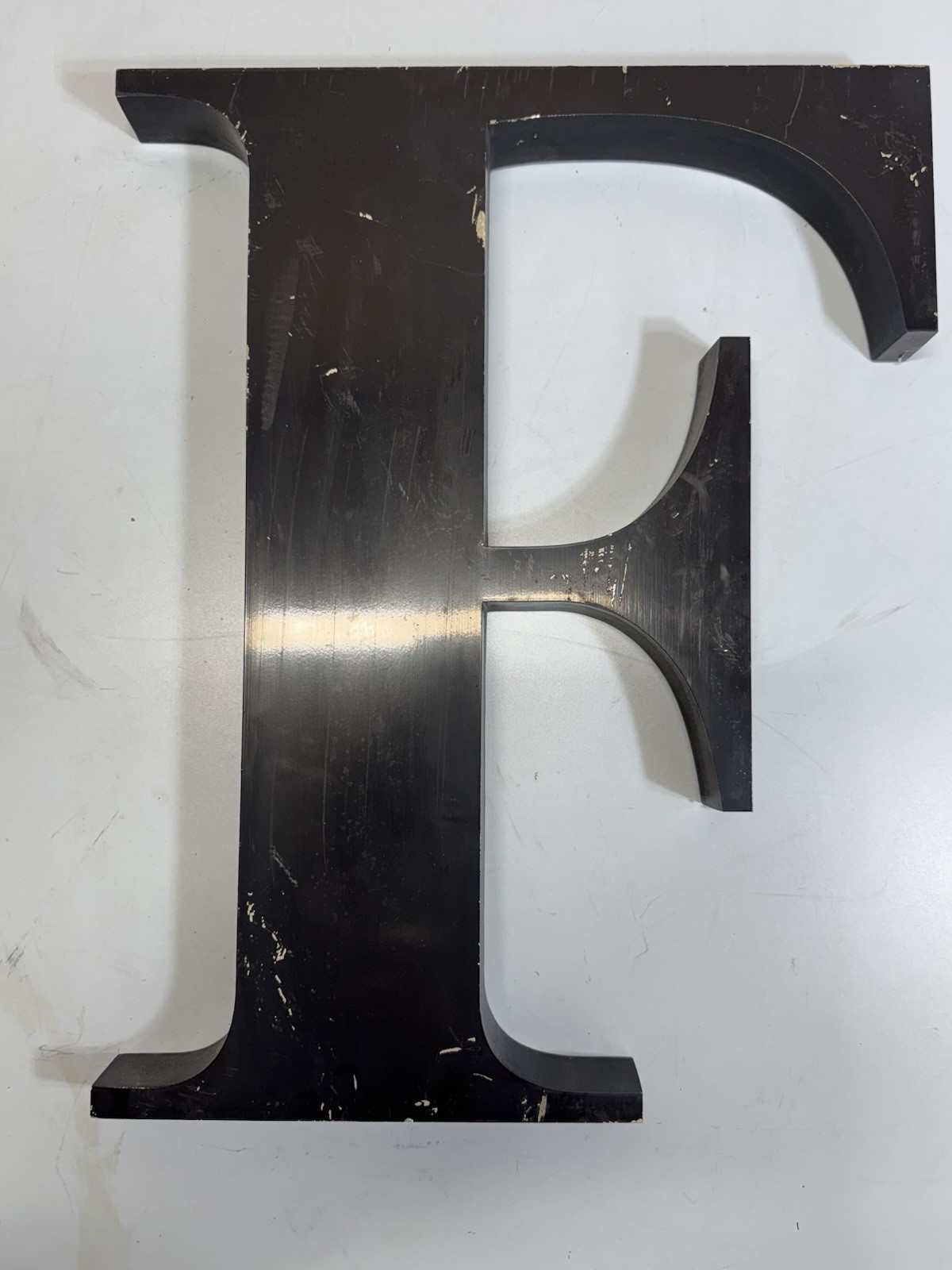 Gemini Inc 18” Cast Aluminum Architectural Letter Sign Black Commercial Letters