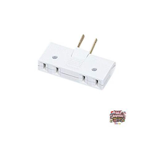 NEW Panasonic Compact Snap Tap 2 Outlets White WH2122W JP
