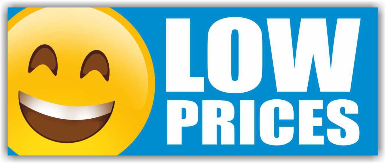LOW PRICES Advertising Banner Vinyl Mesh Sign big sale save discount clearance