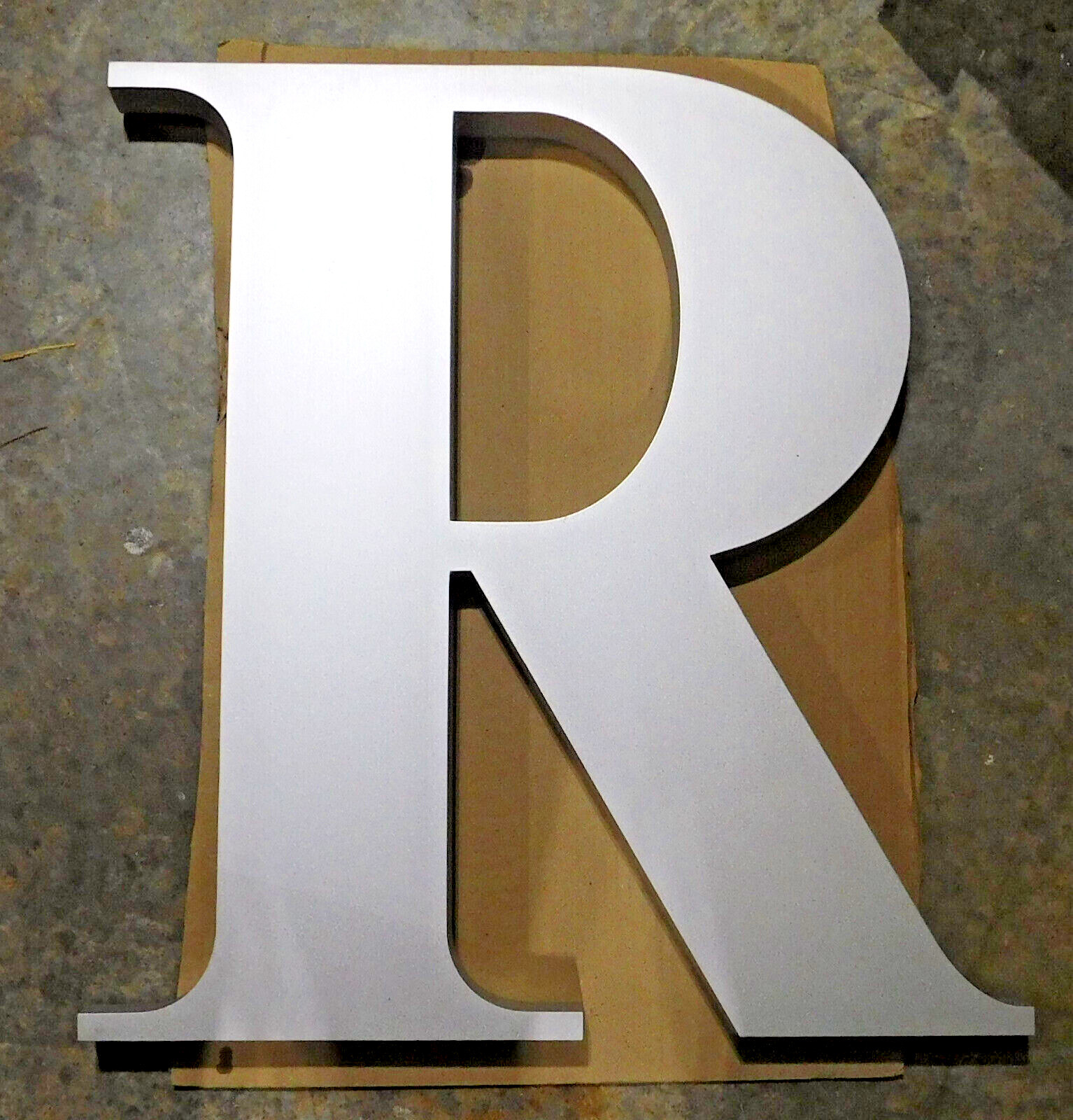 Gemini Inc 24&Prime; inches Cast Aluminum Times Bold Commercial Letters Variations!