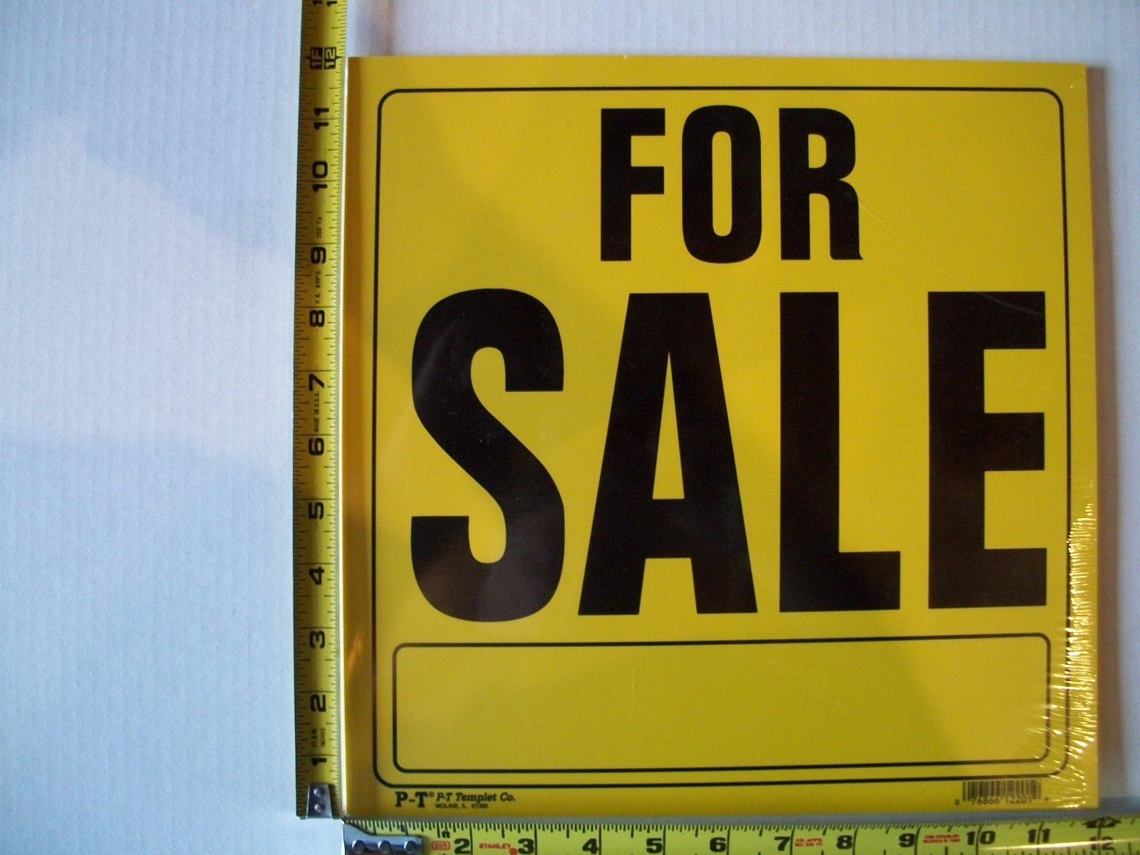 6 Pack 12 x12 Inch Flexible Plastic « FOR SALE » Sign&rsquo;s