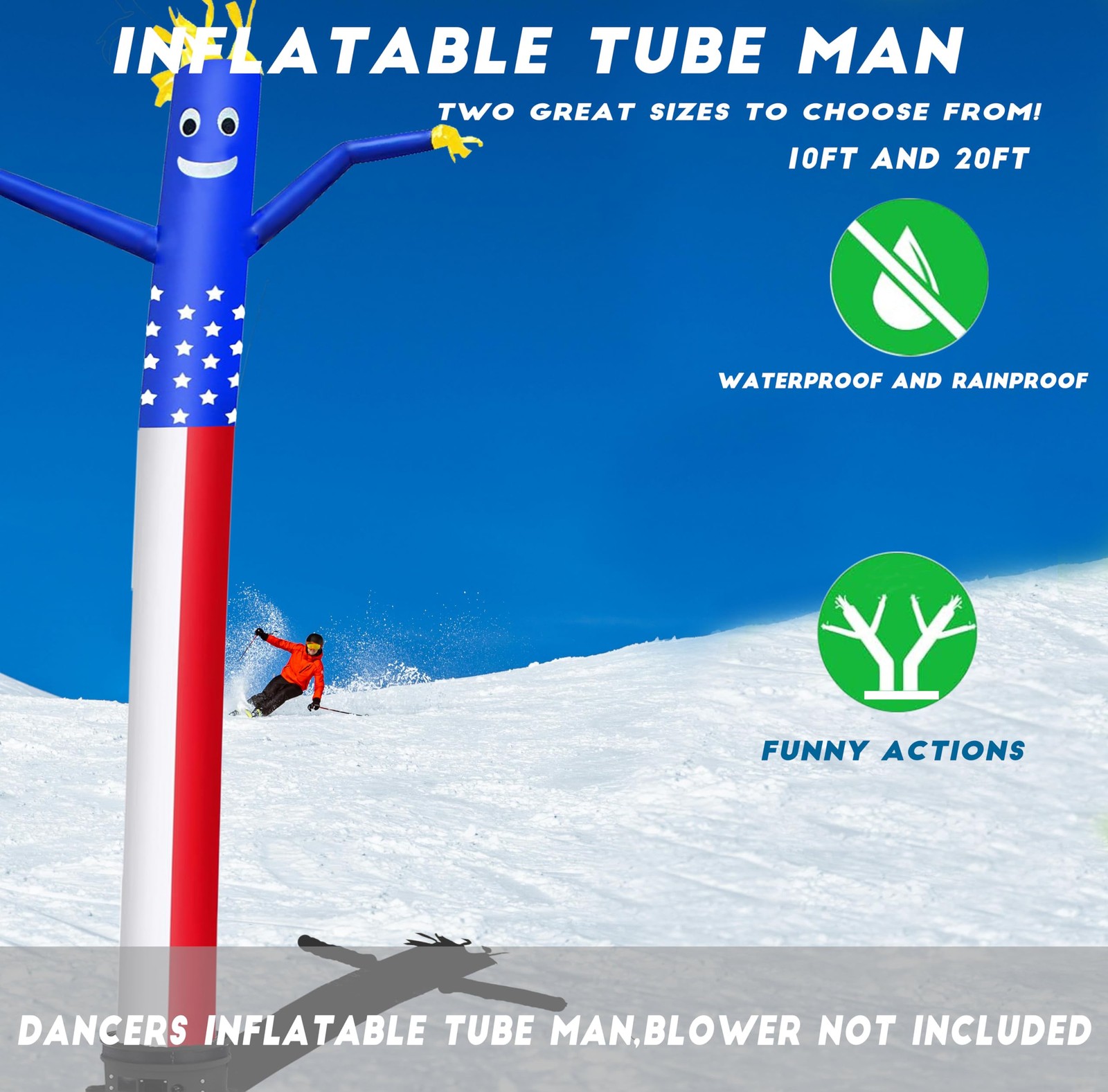 To.Be.No.1 Towards The First 20Ft 18 Inches Sky Air Puppet Dancer Inflatable
