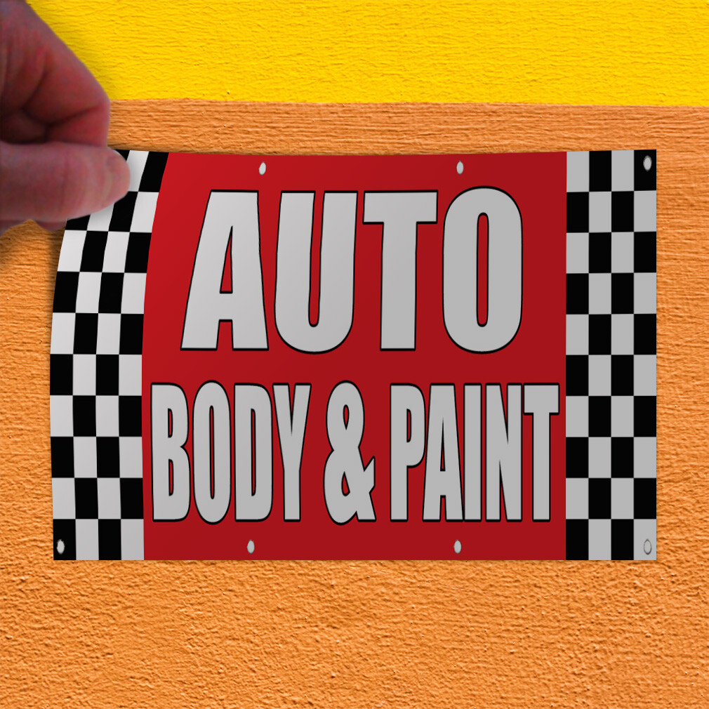 Decal Stickers Auto Body & Paint Auto Body Shop Car Repair A Store Sign Label