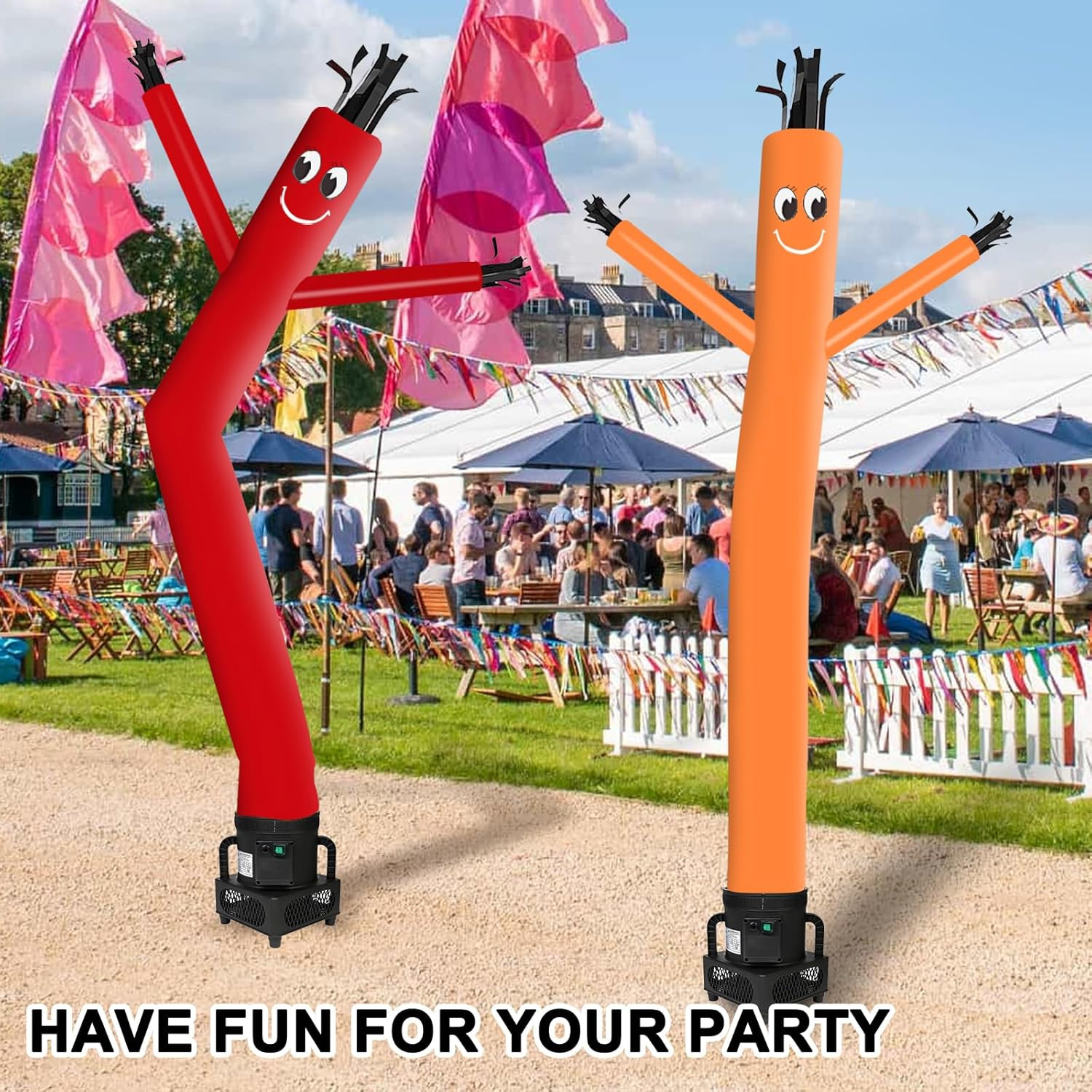 6FT Fly Puppet Dancer with 1/3Hp Blower Complete Set (Orange)