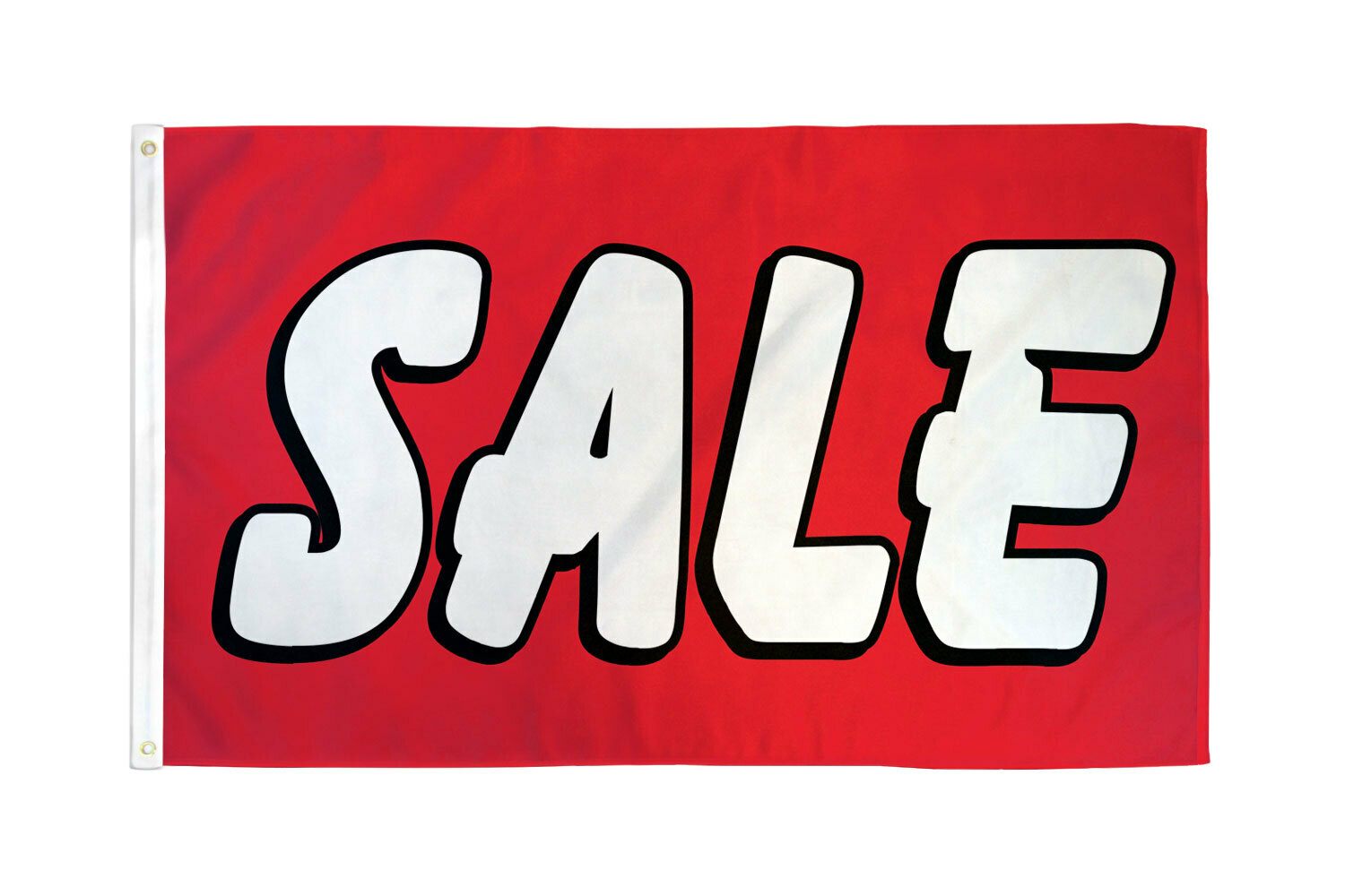 Sale Flag 3x5ft Sale Banner Bandera de Venta Advertising Sale Flag Red White