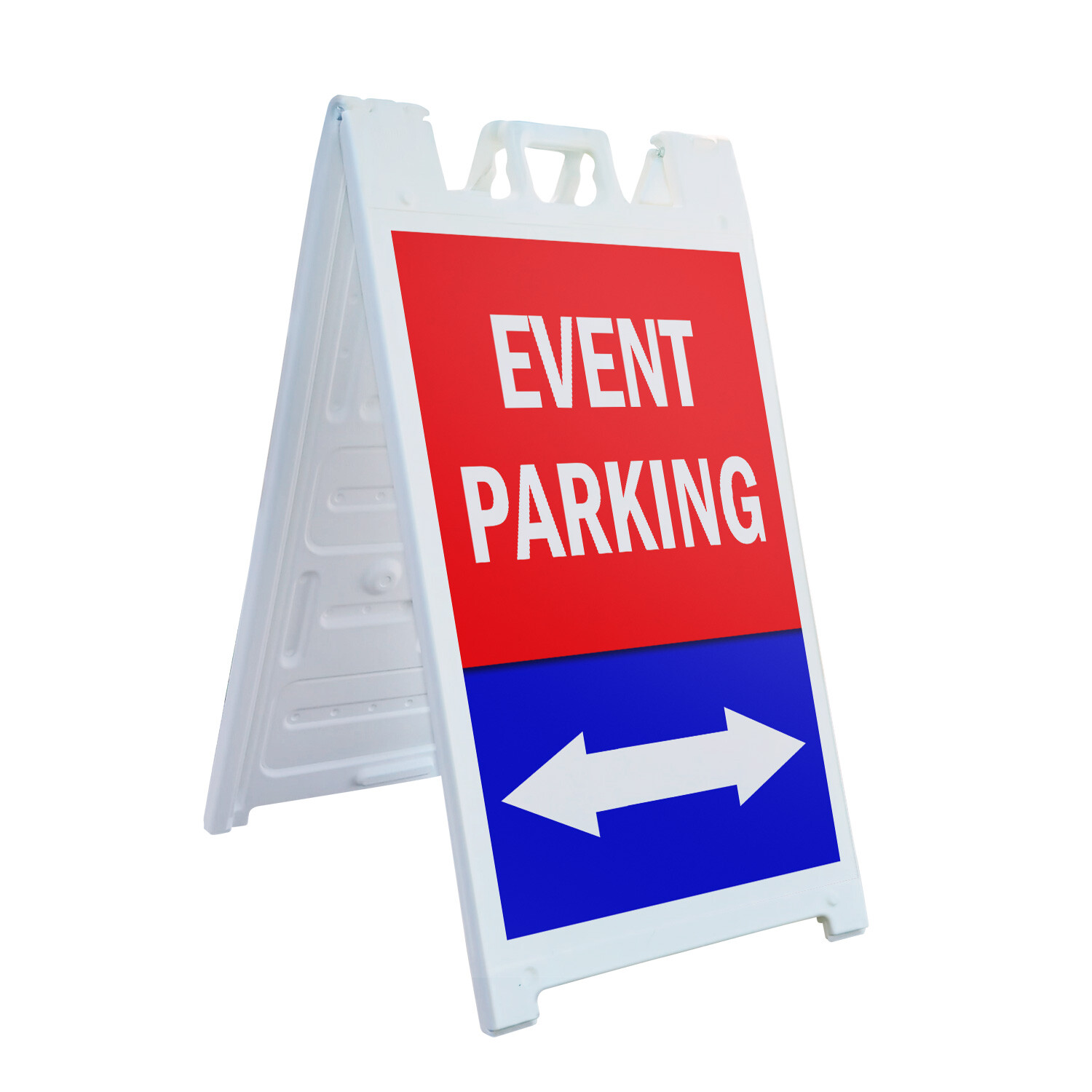 A-frame Sidewalk Event Parking With Double Arrow 24&Prime; x 36&Prime; Double Sided A-Frame