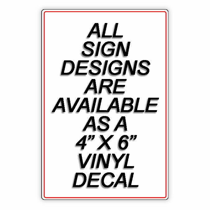 Do Not Block Mailbox Metal Sign no parking warning towed vehicle car SDNB003