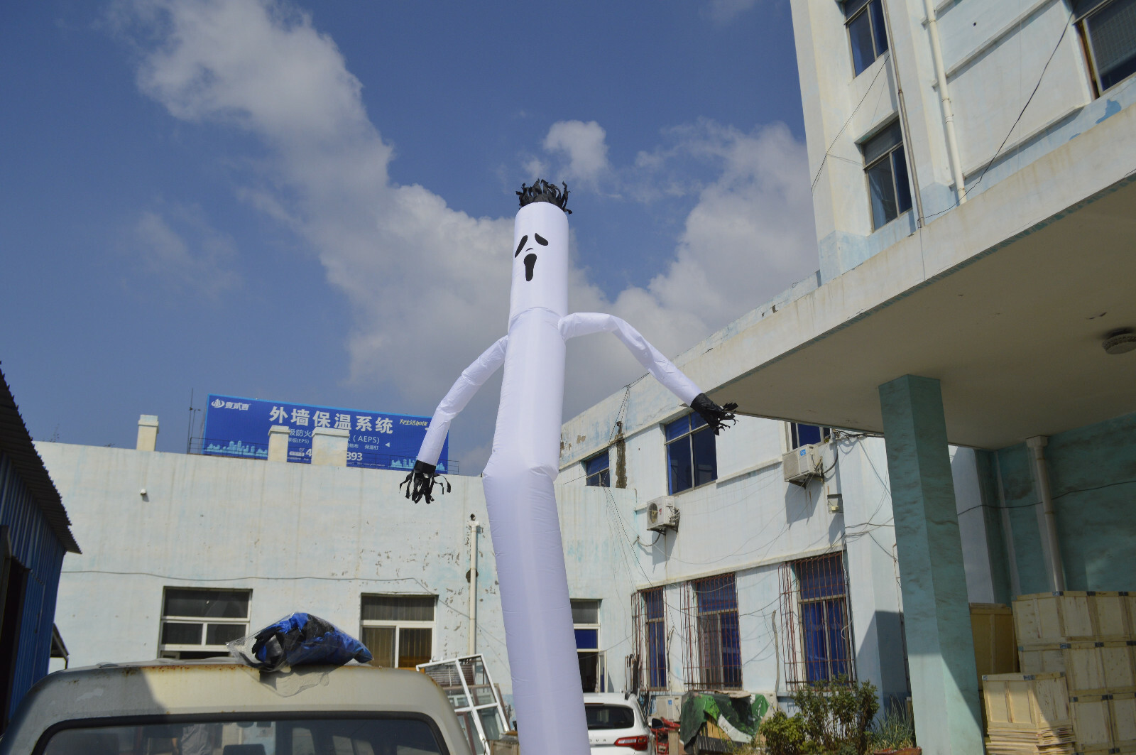 20ft Inflatable Dancer Puppet Arm Flailing Tube Man Wacky Sky Air18in No Blower