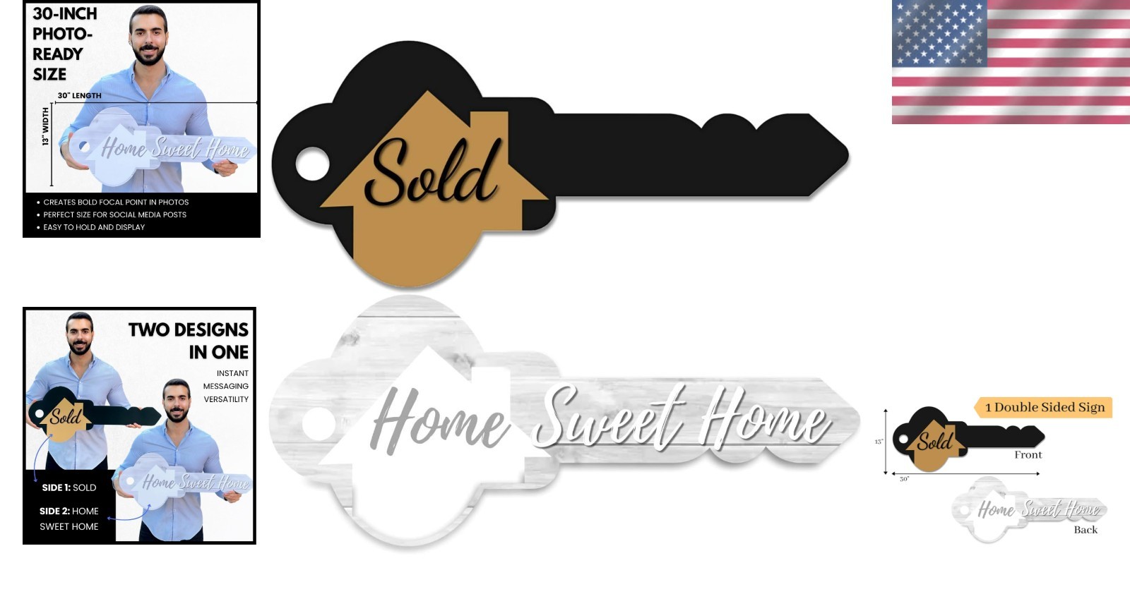 Photo-Ready 30 » Sold Sign & &lsquo;Home Sweet Home&rsquo; Prop – Realtor Marketing Tool