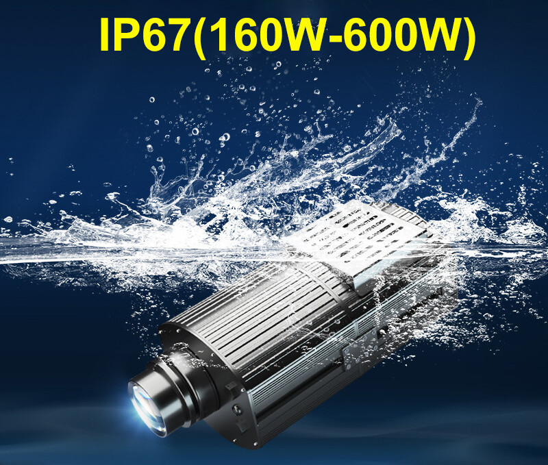 160W-1500W Waterproof LED GOBO Projector Custom Logo for Shop Business Rotate