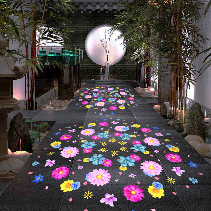 300W Creative Dynamic Pattern Led Gobo Logo Projector Waterproof Porjection