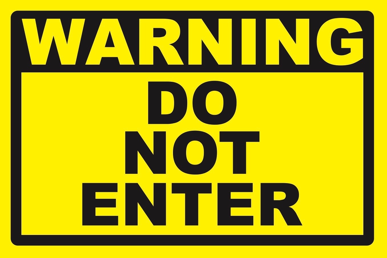 DO NOT ENTER …SIGN- #PS-432