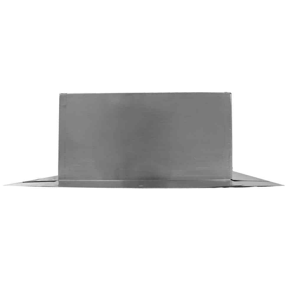 Preassembled Roof Curb, Box Is 12 In. Wide X 12 In. Long X 6 In. High Aluminum