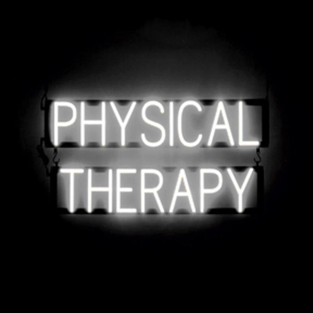 SpellBrite PHYSICAL THERAPY Sign | Neon Sign Look, LED Light | 29.3&Prime; x 15.0&Prime;