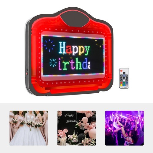 Club LED Letter Presenter APP Programmable Display Sign for Wedding,Parties