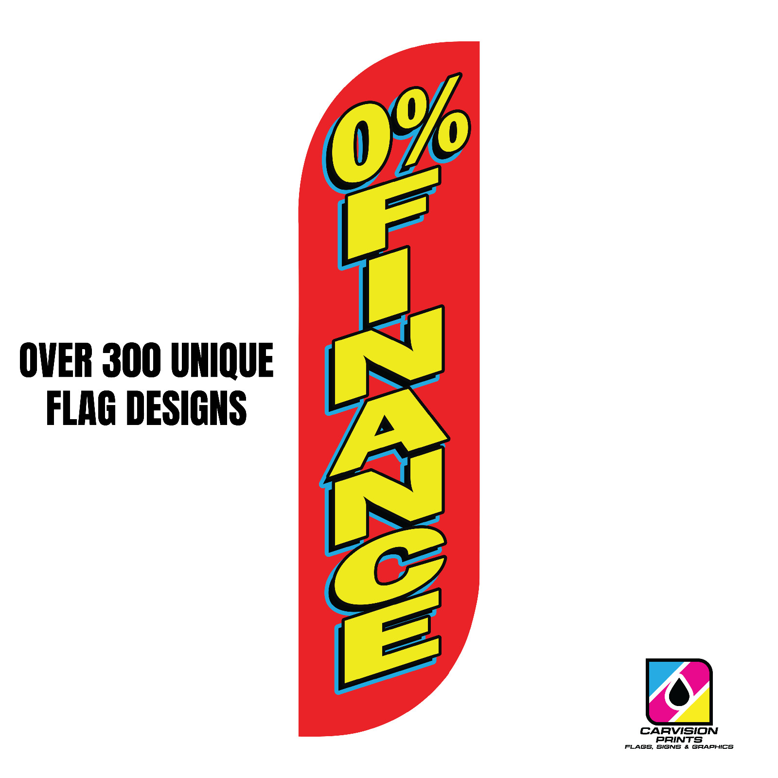 Auto We Finance Dealership Variations Swooper Flutter Advertising Banner Flags