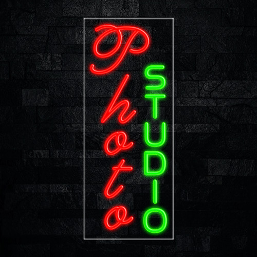 Photo Studio LED Neon Sign 12&Prime;L x 30&Prime;H #31017