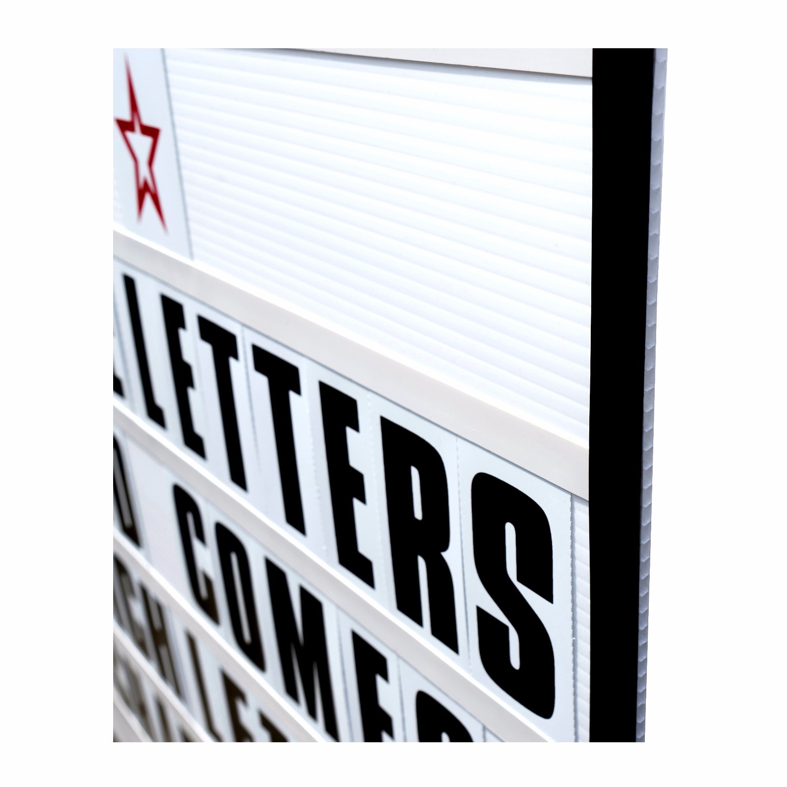 4&Prime; Big Changeable Letter Message Sign Menu Price Marquee Reader Board 48&Prime;x 32&Prime;