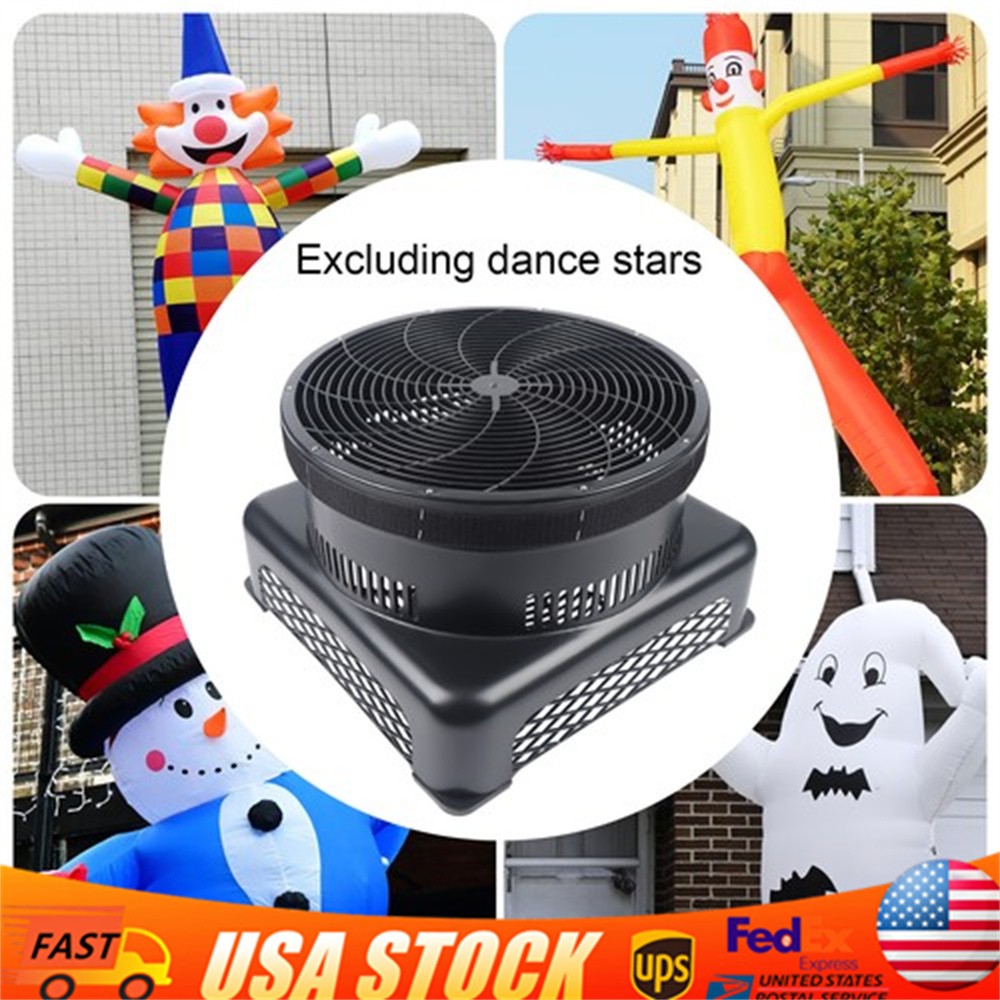 18Inch Air Blower for Inflatable Tube Man Tall Sky Dancers 950W Blower Fan