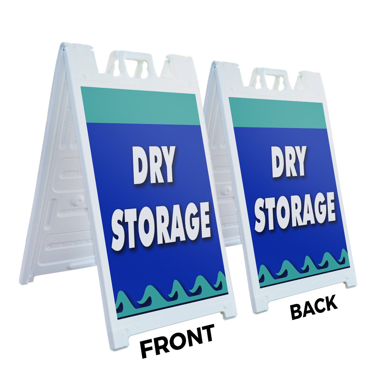 A-frame Sidewalk Dry Storage 24&Prime; x 36&Prime; Double Sided A-Frame Sidewalk Sign
