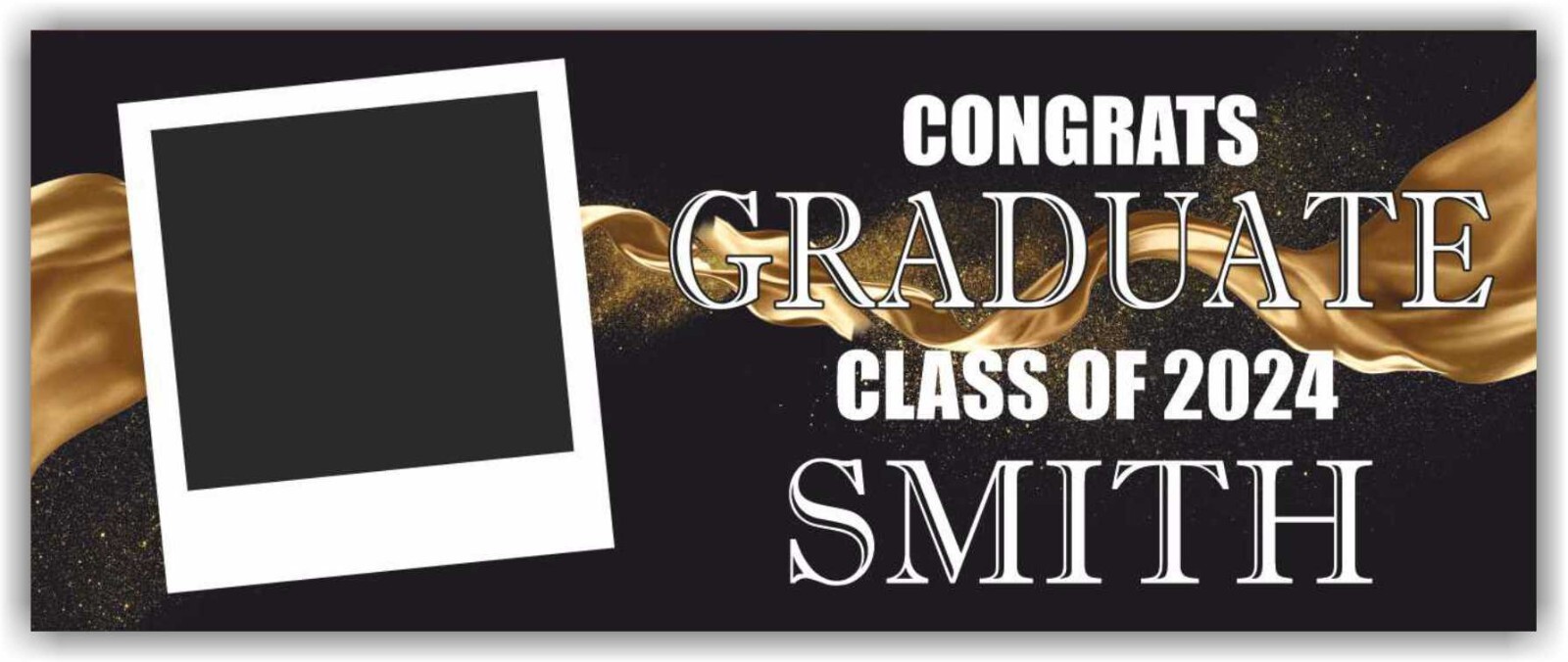 CLASS OF 2024 Advertising Banner Vinyl Mesh Sign School University Graduate