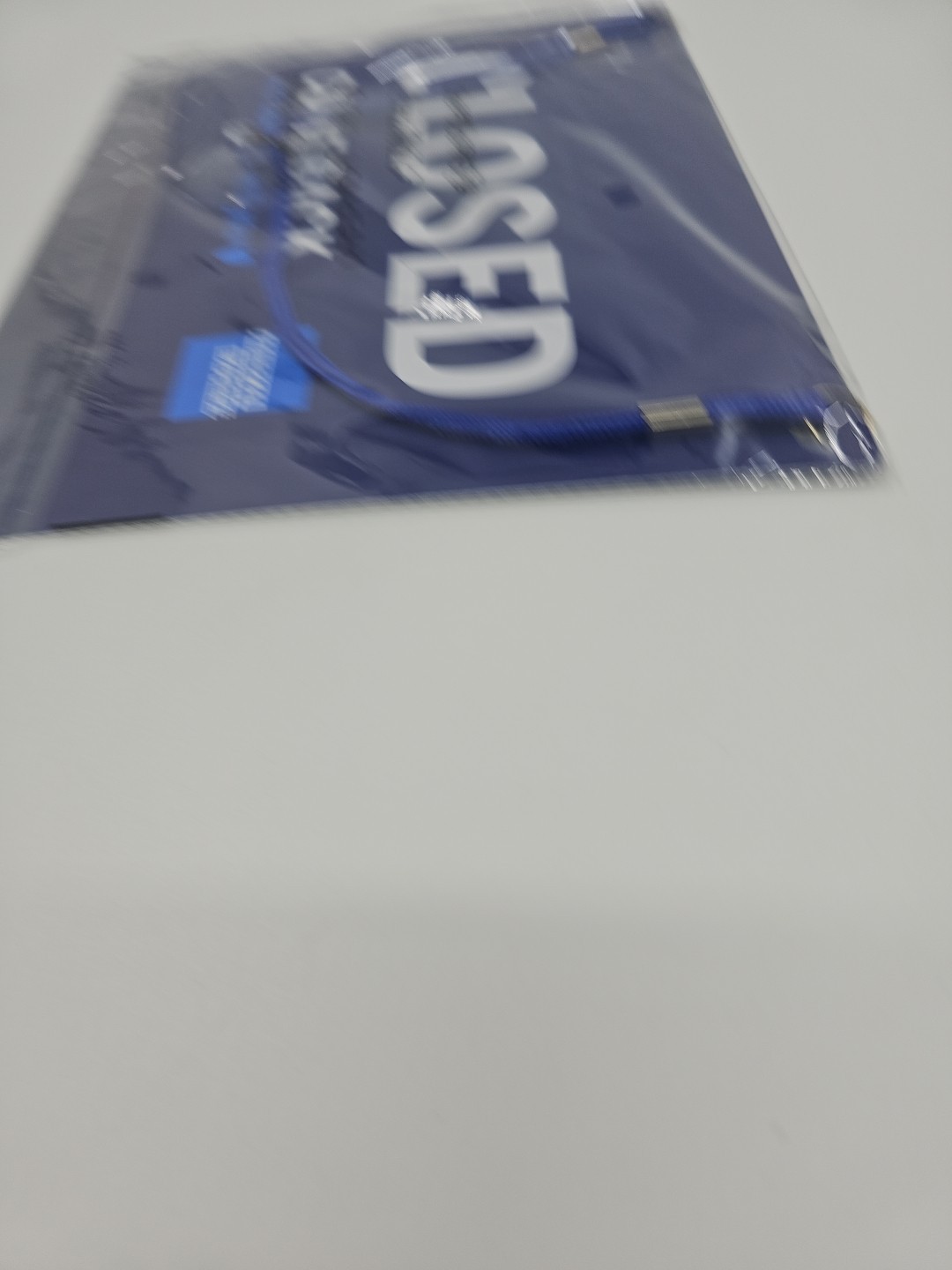 New OPEN CLOSED Sign American Express Open/Closed Sign 11 x 8.5 in