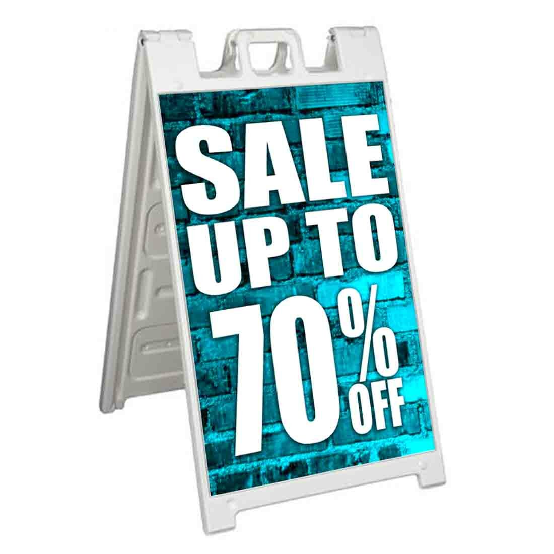 Sale Up To 70% Off Signicade 24×36 Aframe Sidewalk Sign Banner Decal