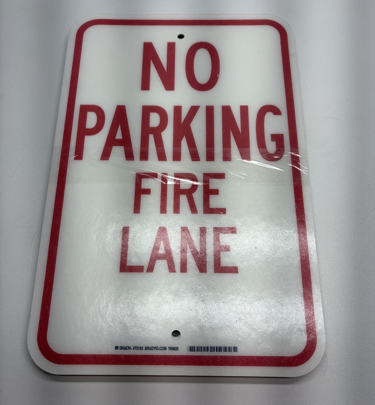 No Parking Fire Lane Signs 18 In x 12 In *Read Description*