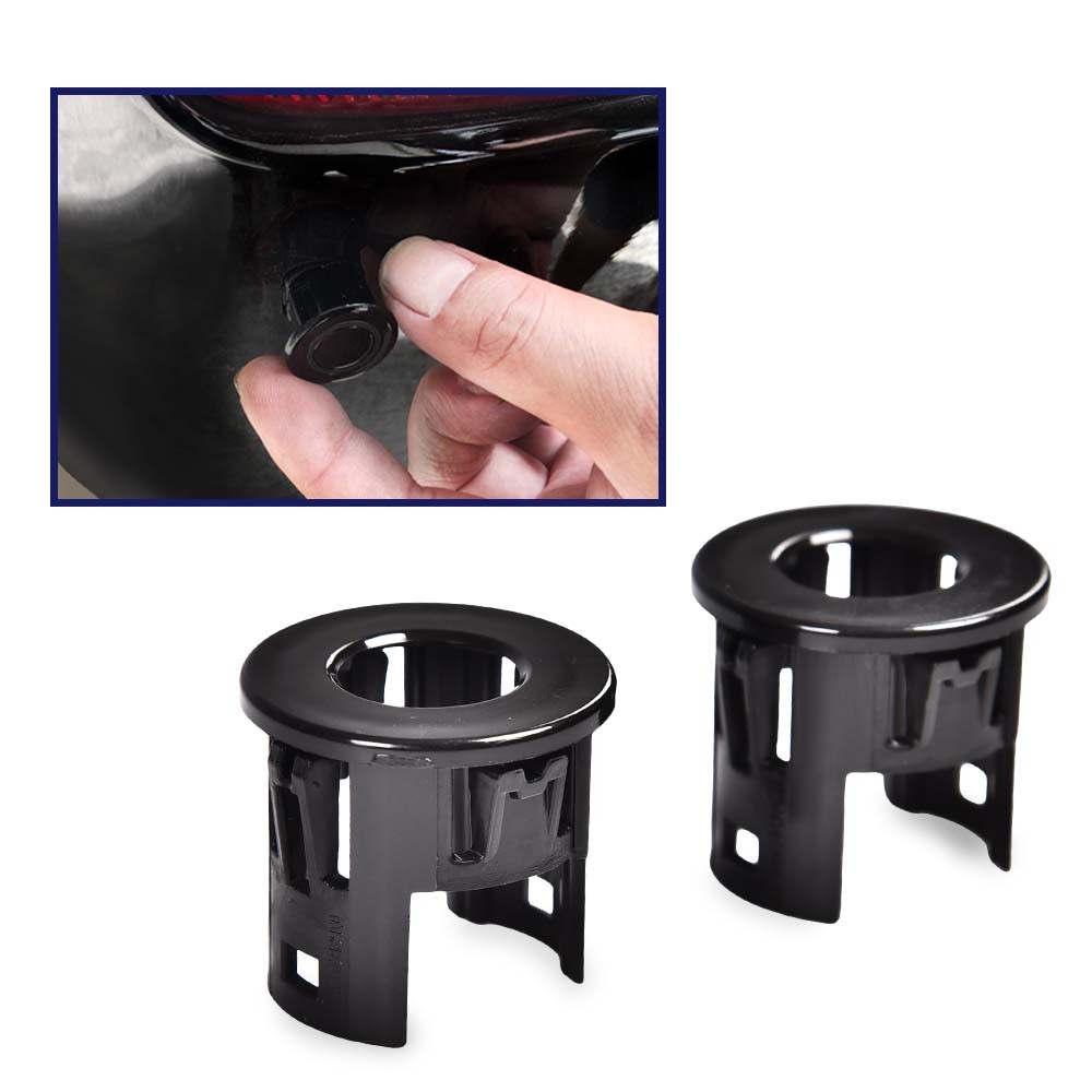2X Parking Assist Sensor Mount Bracket Bezels Compatible with 2014-2018 Ram…