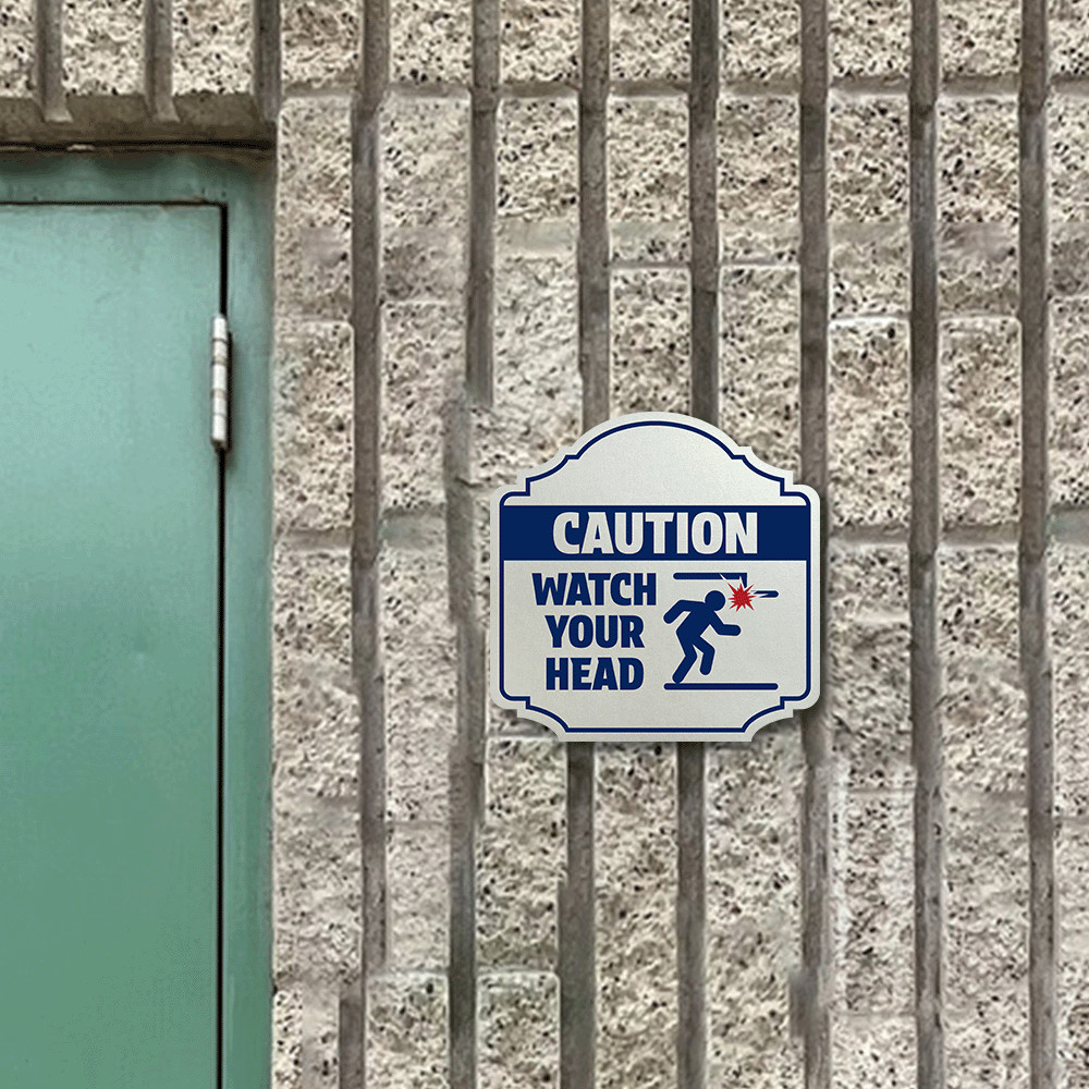 Heritage Plus Caution Watch Your Head Wall or Door Sign | Workplace Health