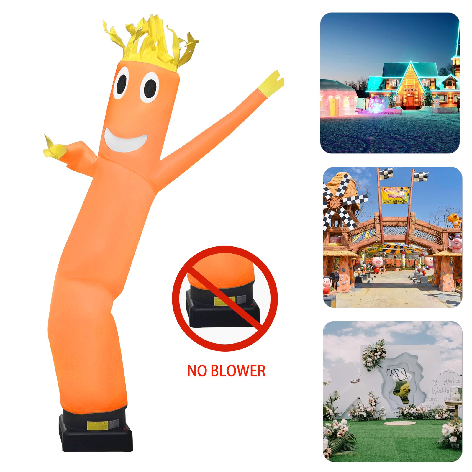 10ft Inflatable Wacky Waving Tube Man Dancing Air Puppet (6 Colors Optional)
