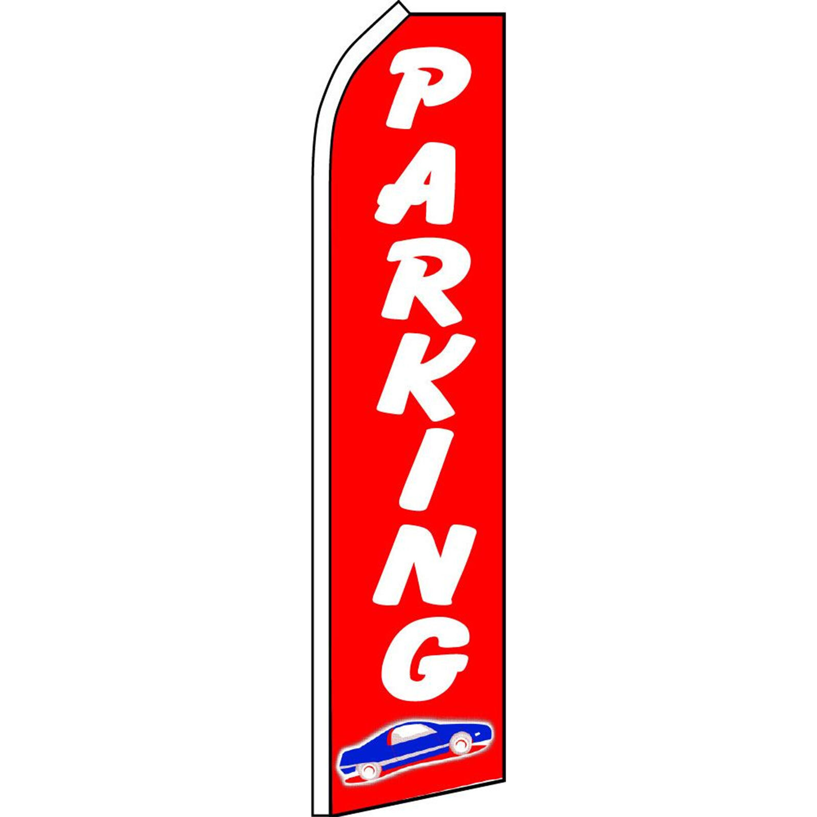 Parking 2 1/2 ft X 11 1/2 ft Swooper Flag