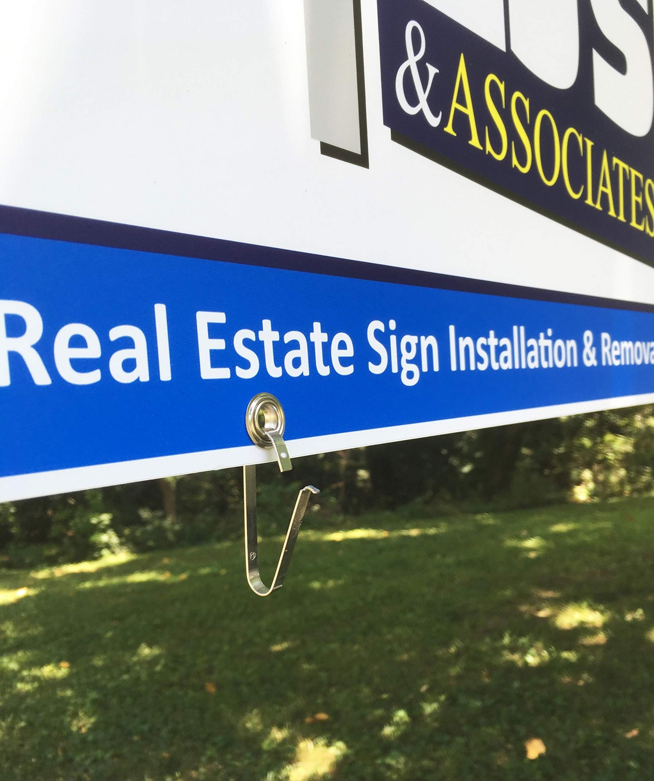 Real Estate Sign Rider Clips – 1 Bag (50 Clips)