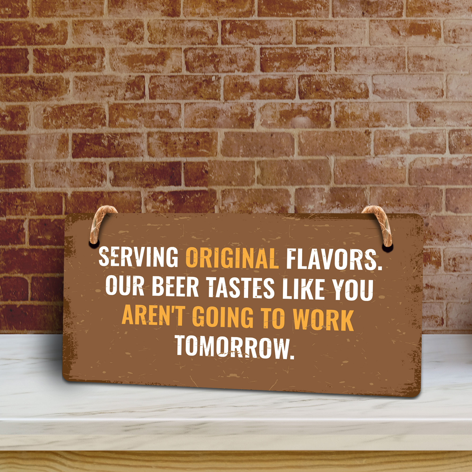 Serving Original Flavors. Our Beer Tastes Like You Aren&rsquo;t Going To Work Tomorrow