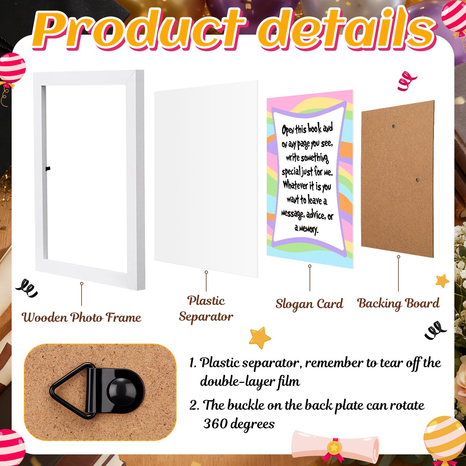 2 Pcs Graduation Party Table Sign Graduation Candy Buffet Sign Decorations Co…