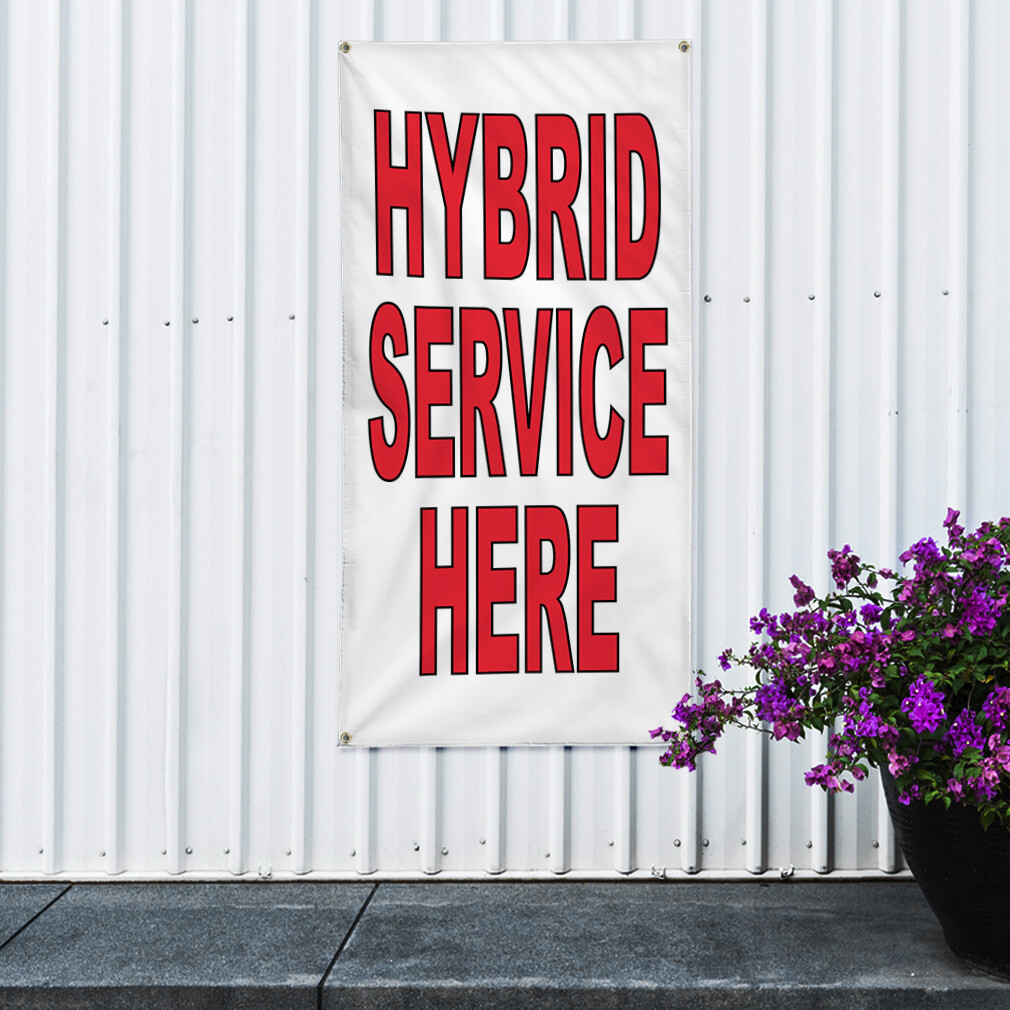 Vertical Vinyl Banner Multiple Sizes Business Weatherproof Industrial Yard Signs