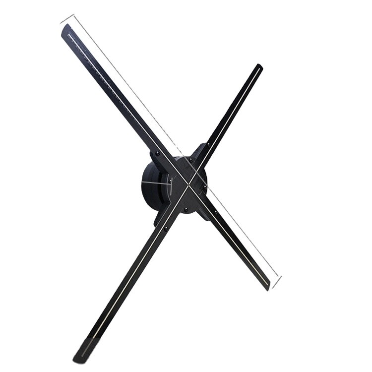 Creative Advertising HD Holographic 3D Display LED Hologram Fan for Commercial