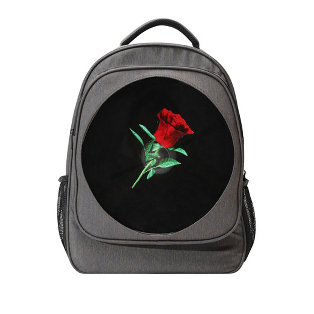 3D Hologram Projector Fan Advertising Zipper Backpack LED Display Holographic