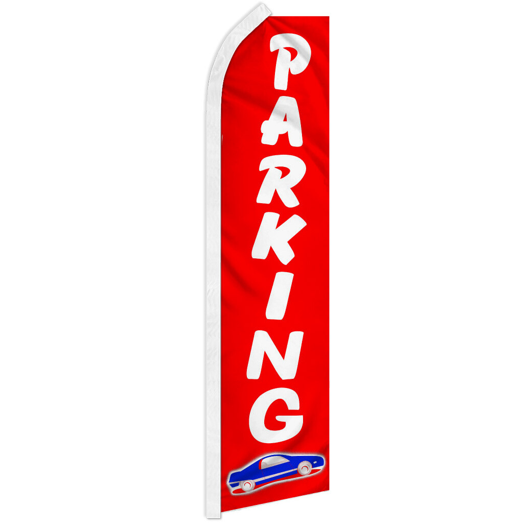 Event Signs Swooper Feather Flutter Flag ATM Exit Parking