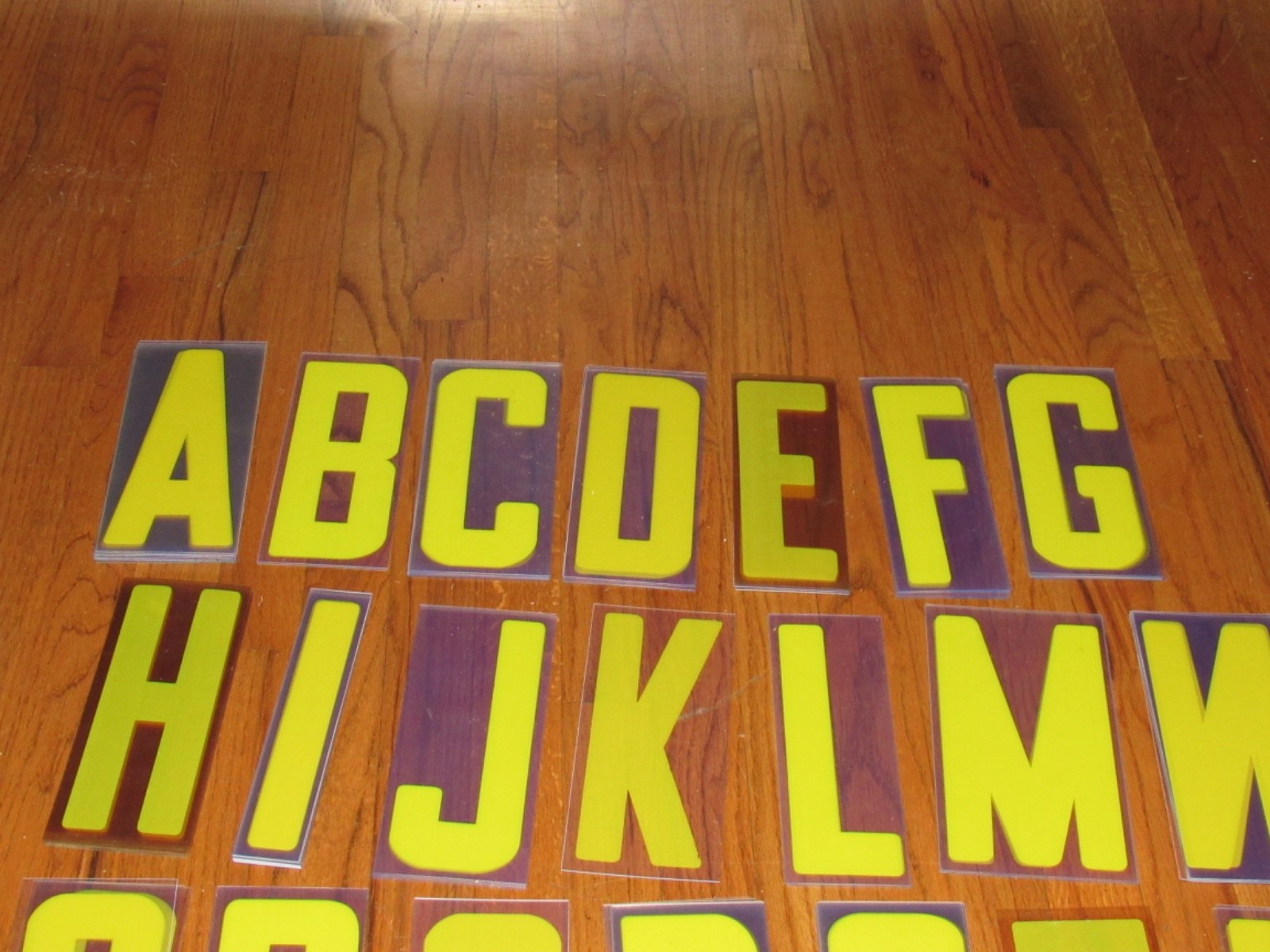 224 Vintage Plastic Marquee Outdoor Sign Symbols Letters Numbers 8&Prime; On 9&Prime; Board